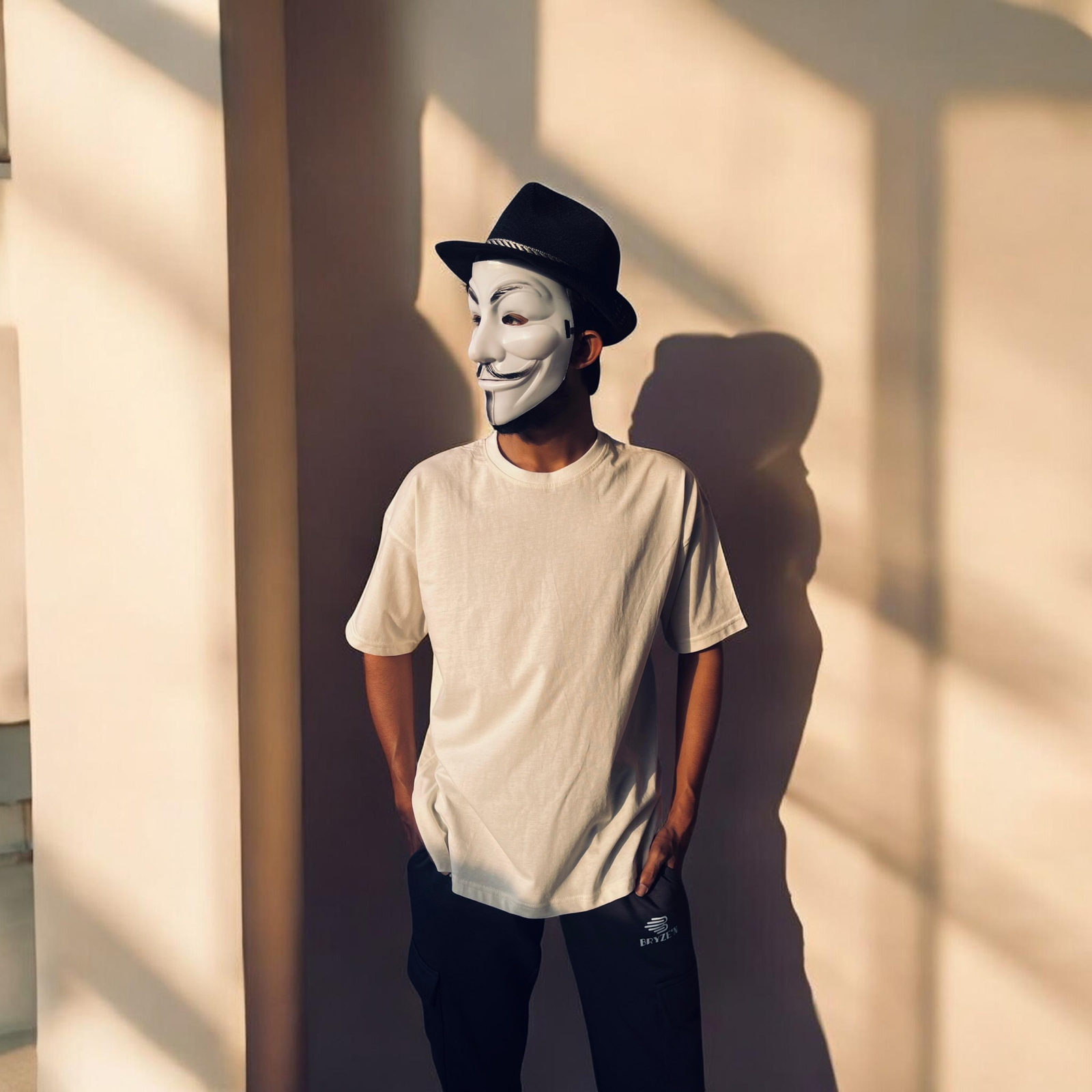 Off-White Drop Shoulder Tee - Image 2